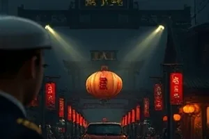 《双生胶片》老式放映机走片的特写截图